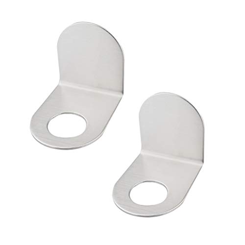 Topbathy - Soporte para desinfectante de manos (2 unidades, acero inoxidable, montaje en pared, para cocina, cuarto de baño, agujero grande y pequeño agujero) Topbathy - Soporte para desinfectante de manos (2 unidades, acero inoxidable, montaje en pared, para cocina, cuarto de baño, agujero grande y pequeño agujero)