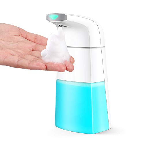 TOPERSUN Dispensador de Jabón Automático Dispensador Inteligente de jabón líquido con Sensor sin Contacto del jabón de touchless automático para Baño Cocina(Blanco,310ML) TOPERSUN Dispensador de Jabón Automático Dispensador Inteligente de jabón líquido con Sensor sin Contacto del jabón de touchless automático para Baño Cocina(Blanco,310ML)