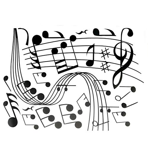 Topker Notas de la música Vinilo decorativo de pared Vinilo decorativo de vinilo decorativo Decoración del hogar Topker Notas de la música Vinilo decorativo de pared Vinilo decorativo de vinilo decorativo Decoración del hogar