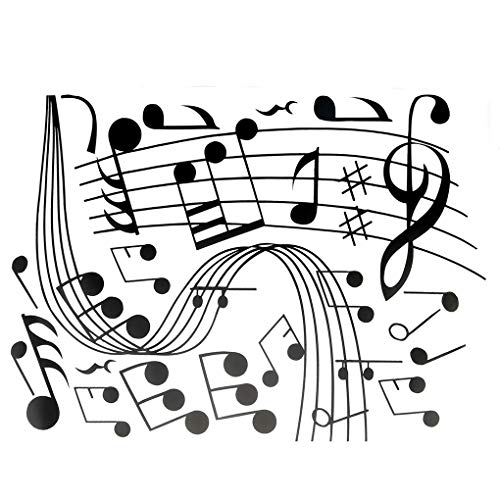 Topker Notas de la música Vinilo decorativo de pared Vinilo decorativo de vinilo decorativo Decoración del hogar Topker Notas de la música Vinilo decorativo de pared Vinilo decorativo de vinilo decorativo Decoración del hogar