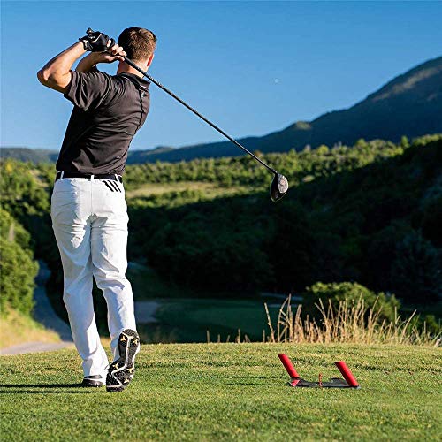 TOPQSC Ayudas de entrenamiento de golf mejoradas para entrenamiento de fuerza y ritmo Entrenador de swing de golf con bolsa de transporte Alineación de postura / Herramienta correctora de muñeca TOPQSC Ayudas de entrenamiento de golf mejoradas para entrenamiento de fuerza y ritmo Entrenador de swing de golf con bolsa de transporte Alineación de postura / Herramienta correctora de muñeca