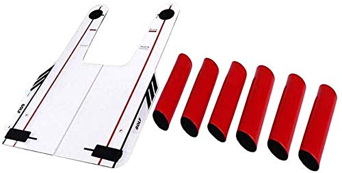 TOPQSC Ayudas de entrenamiento de golf mejoradas para entrenamiento de fuerza y ritmo Entrenador de swing de golf con bolsa de transporte Alineación de postura / Herramienta correctora de muñeca TOPQSC Ayudas de entrenamiento de golf mejoradas para entrenamiento de fuerza y ritmo Entrenador de swing de golf con bolsa de transporte Alineación de postura / Herramienta correctora de muñeca