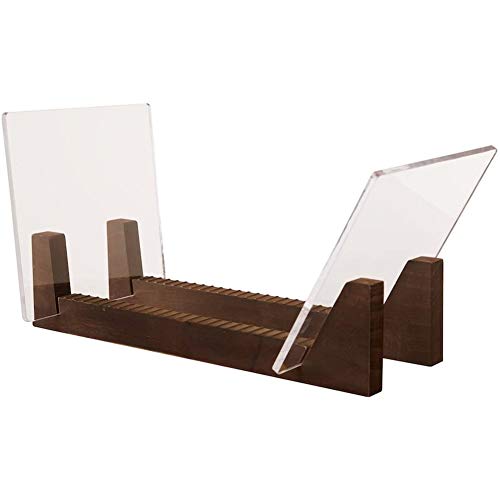 TOPSALE Soporte de Almacenamiento de Discos de Vinilo - Extremos AcríLicos - Muestre Sus Singles y LP en Esta Moderna Unidad de Estante PortáTil TOPSALE Soporte de Almacenamiento de Discos de Vinilo - Extremos AcríLicos - Muestre Sus Singles y LP en Esta Moderna Unidad de Estante PortáTil