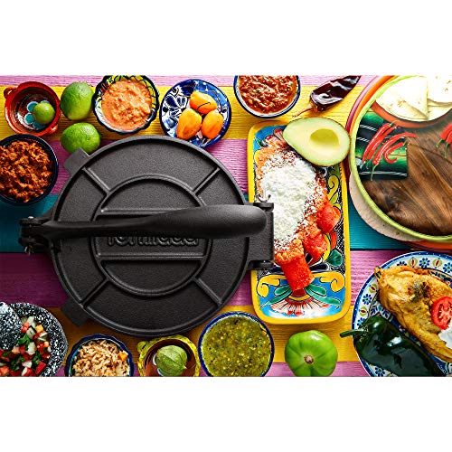 Tortillada – Prensa de Hierro Fundido para Hacer Tortillas + Recetas E-Book en Español (20cm) Tortillada – Prensa de Hierro Fundido para Hacer Tortillas + Recetas E-Book en Español (20cm)