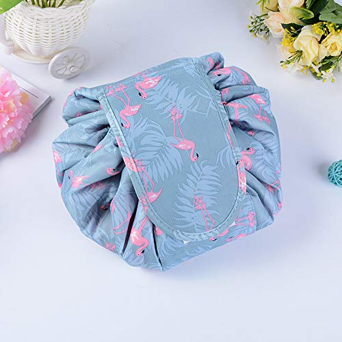 toruiwa – Bolsa de aseo bolsa Cosmética de almacenamiento con cordón para gimnasia viaje deporte 53 * 68cm Bleu Foncé toruiwa – Bolsa de aseo bolsa Cosmética de almacenamiento con cordón para gimnasia viaje deporte 53 * 68cm Bleu Foncé
