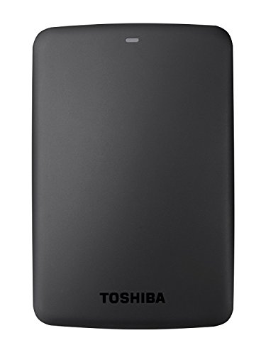 Toshiba Canvio Basics - Disco duro externo de 1 TB (2.5", USB 3.0, SATA III), color negro