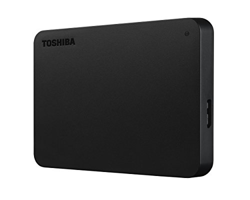 Toshiba Canvio Basics - Disco duro externo portátil USB 3.0 de 2.5 pulgadas (1 TB) color negro Toshiba Canvio Basics - Disco duro externo portátil USB 3.0 de 2.5 pulgadas (1 TB) color negro