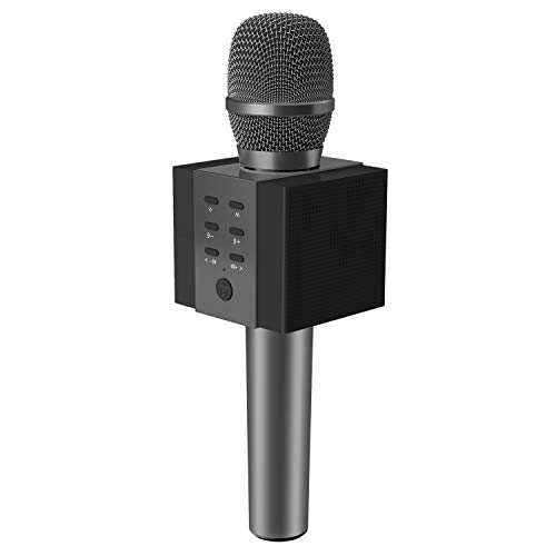 TOSING 008 Micrófono de Karaoke Inalámbrico Bluetooth, Potencia de Volumen Más Alta 10W, Más Bajo, 3-en-1 Máquina de Micrófono Portátil de Altavoz Portátil para iPhone/Android/iPad/PC (black) TOSING 008 Micrófono de Karaoke Inalámbrico Bluetooth, Potencia de Volumen Más Alta 10W, Más Bajo, 3-en-1 Máquina de Micrófono Portátil de Altavoz Portátil para iPhone/Android/iPad/PC (black)