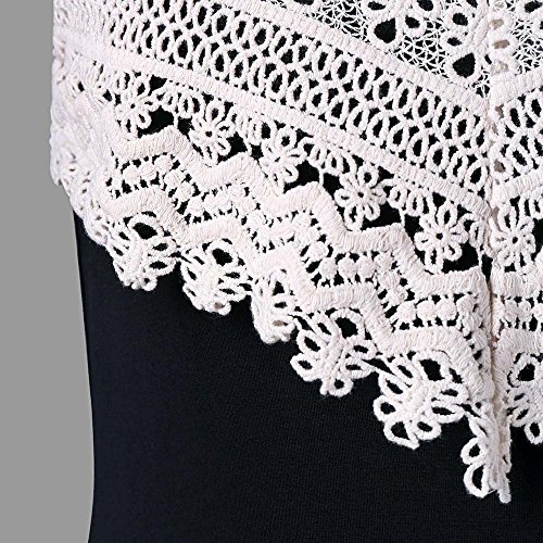 Tosonse Mini Vestido De Correa De Espagueti De Encaje De Ganchillo Sexy para Mujeres Vestidos De Playa De Verano Tosonse Mini Vestido De Correa De Espagueti De Encaje De Ganchillo Sexy para Mujeres Vestidos De Playa De Verano