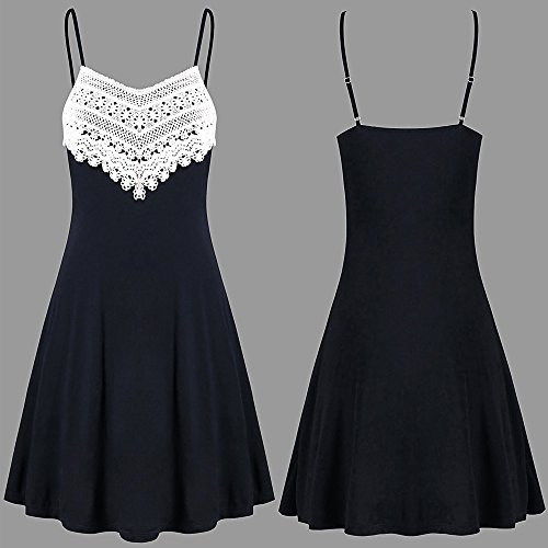 Tosonse Mini Vestido De Correa De Espagueti De Encaje De Ganchillo Sexy para Mujeres Vestidos De Playa De Verano Tosonse Mini Vestido De Correa De Espagueti De Encaje De Ganchillo Sexy para Mujeres Vestidos De Playa De Verano