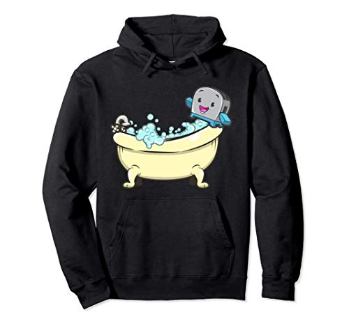 Tostadora en una bañera Divertido juego de palabras de los 8 Sudadera con Capucha Tostadora en una bañera Divertido juego de palabras de los 8 Sudadera con Capucha