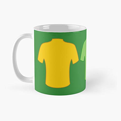 Tour De France Jerseys Classic Mug 11, 15 Oz. Tour De France Jerseys Classic Mug 11, 15 Oz.
