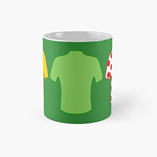 Tour De France Jerseys Classic Mug 11, 15 Oz.