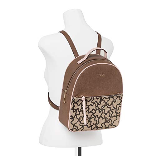 Tous Elice New, Bolso Mochila para Mujer, Multicolor (Marrón/Rosa 895890028), 24x29.5x10.5 cm (W x H x L) Tous Elice New, Bolso Mochila para Mujer, Multicolor (Marrón/Rosa 895890028), 24x29.5x10.5 cm (W x H x L)