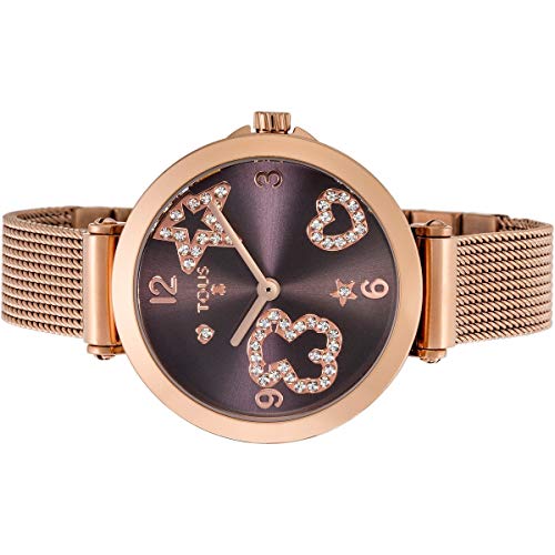 Tous Reloj Analógico para Mujer de Cuarzo con Correa en Acero Inoxidable 8431242904917 Tous Reloj Analógico para Mujer de Cuarzo con Correa en Acero Inoxidable 8431242904917