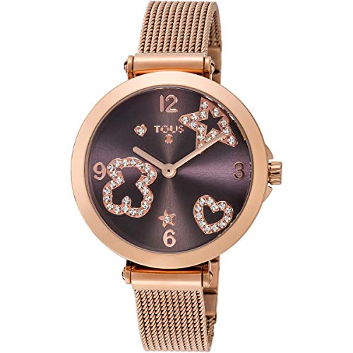 Tous Reloj Analógico para Mujer de Cuarzo con Correa en Acero Inoxidable 8431242904917 Tous Reloj Analógico para Mujer de Cuarzo con Correa en Acero Inoxidable 8431242904917