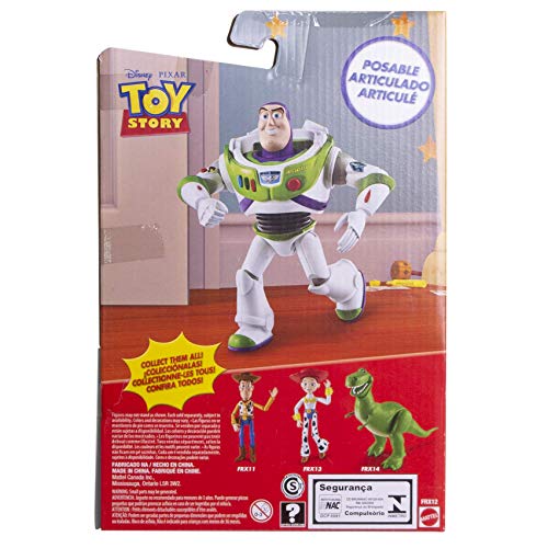 Toy Story - Figura Buzz, juguete de la pelĆcula para niƱos +3 aƱos (Mattel FRX12) Toy Story - Figura Buzz, juguete de la pelĆcula para niƱos +3 aƱos (Mattel FRX12)