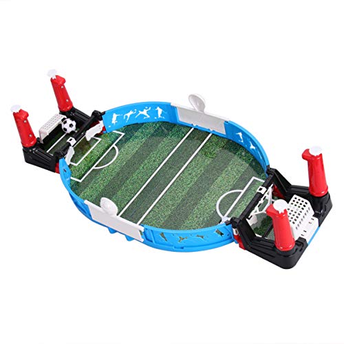 TOYANDONA 1Pc Mini Soccer Football Machine Finger Battle Juego de Fútbol Atlético Interactivo Juguetes Deportivos de Escritorio para Niños Pequeños