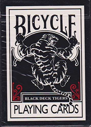 ToyCentre Cartas Bicycle Black Tiger Rojo y Blanco