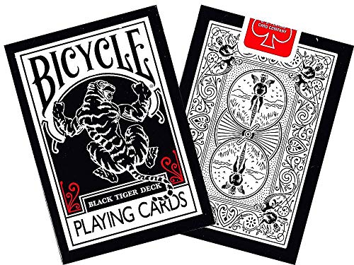 ToyCentre Cartas Bicycle Black Tiger Rojo y Blanco ToyCentre Cartas Bicycle Black Tiger Rojo y Blanco