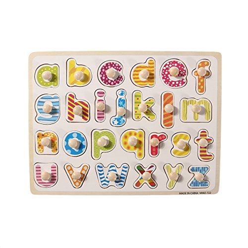 TOYMYTOY Puzzle de Madera Puzzle Siluetas Juguete Educativo Aprendizaje para Bebé Niños