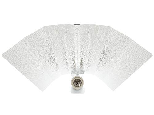 TRAFIKA Pack 5 REFLECTORES Estuco para Bombillas de Sodio 400W - 600W HPS 5 Rope Ratchets POLEAS para Armarios Cultivo de Interior Hidroponía Stuko Stuco TRAFIKA Pack 5 REFLECTORES Estuco para Bombillas de Sodio 400W - 600W HPS 5 Rope Ratchets POLEAS para Armarios Cultivo de Interior Hidroponía Stuko Stuco