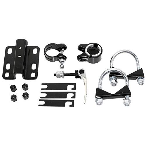 Trail-Gator - Juego de adaptadores de Repuesto para Bicicleta Infantil con Tubo de dirección, Color Negro y Plateado Trail-Gator - Juego de adaptadores de Repuesto para Bicicleta Infantil con Tubo de dirección, Color Negro y Plateado