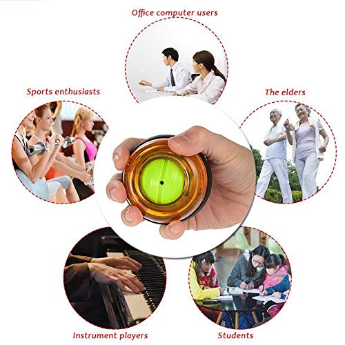 Trainer muñeca Powerball giroscópico Bola antebrazo ejercitador for más Fuerte del Brazo Dedos de muñeca Huesos y músculos de la muñeca Fortalecedor Ejercitador Bola (Color : Blue) Trainer muñeca Powerball giroscópico Bola antebrazo ejercitador for más Fuerte del Brazo Dedos de muñeca Huesos y músculos de la muñeca Fortalecedor Ejercitador Bola (Color : Blue)