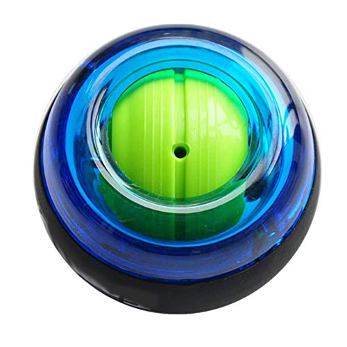 Trainer muñeca Powerball giroscópico Bola antebrazo ejercitador for más Fuerte del Brazo Dedos de muñeca Huesos y músculos de la muñeca Fortalecedor Ejercitador Bola (Color : Blue)