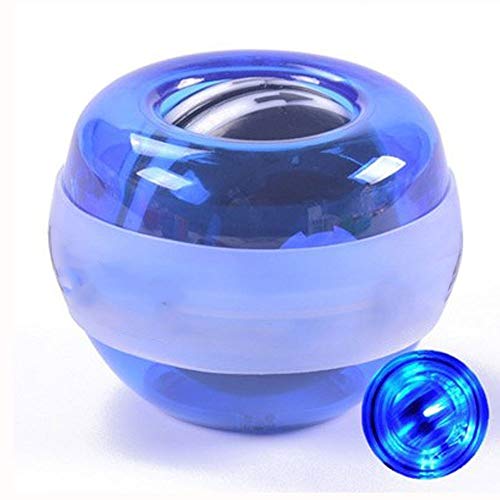 Trainer muñeca Powerball giroscópico Bola antebrazo ejercitador for más Fuerte del Brazo Dedos de muñeca Huesos y músculos de la muñeca Fortalecedor Ejercitador Bola (Color : Blue)