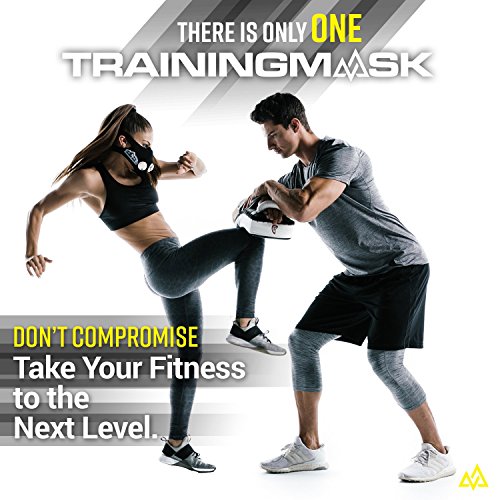 Training Mask Elevation 2.0 - Máscara para Entrenamiento Negro Negro Talla:120kg-150kg Training Mask Elevation 2.0 - Máscara para Entrenamiento Negro Negro Talla:120kg-150kg