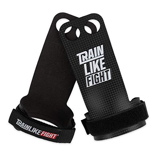 TRAINLIKEFIGHT Loud 2H - Calleras para Crossfit, calistenia, Ejercicios gimnásticos, protección para Tus Manos. (L)