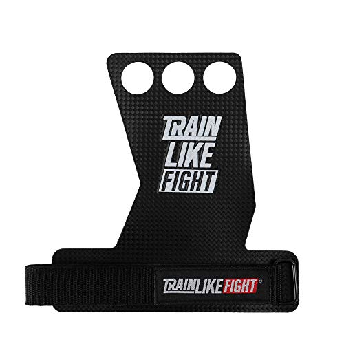 TRAINLIKEFIGHT Loud 3H - Calleras para Crossfit, calistenia, Ejercicios gimnásticos, protección para Tus Manos. (L)