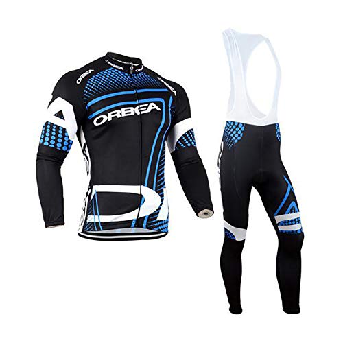 Traje Ciclismo Hombre Conjunto Ropa Bicicleta Invierno Maillot Ciclismo Hombres Manga Larga y Pantalones Ajustados 3D MTB Manga Larga Traje Ciclismo Hombre Conjunto Ropa Bicicleta Invierno Maillot Ciclismo Hombres Manga Larga y Pantalones Ajustados 3D MTB Manga Larga