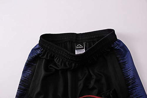 Traje de Entrenamiento de fĂștbol Traje de Club Camiseta de Manga Larga Uniforme de fĂștbol Competencia Traje Pantalones Hombres, M, 1 Traje de Entrenamiento de fĂștbol Traje de Club Camiseta de Manga Larga Uniforme de fĂștbol Competencia Traje Pantalones Hombres, M, 1