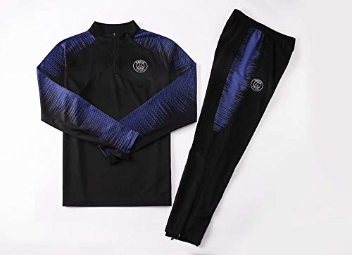 Traje de Entrenamiento de fĂștbol Traje de Club Camiseta de Manga Larga Uniforme de fĂștbol Competencia Traje Pantalones Hombres, M, 1 Traje de Entrenamiento de fĂștbol Traje de Club Camiseta de Manga Larga Uniforme de fĂștbol Competencia Traje Pantalones Hombres, M, 1