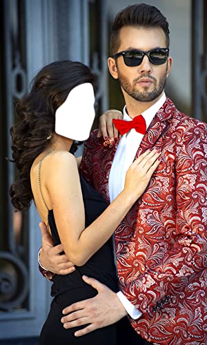 Traje de foto de pareja