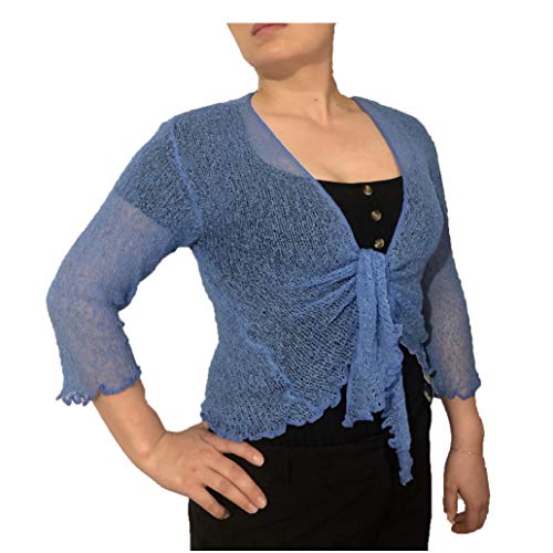 Traje y traje para mujer, de punto liso, cortado y cortado Azul Azul ruso. Talla Ćŗnica Traje y traje para mujer, de punto liso, cortado y cortado Azul Azul ruso. Talla Ćŗnica