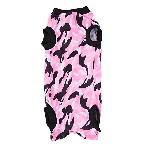 Trajes de recuperación para perros, chaleco de recuperación de cirugía suave, protector de heridas abdominales de cuello electrónico para cachorros, protección médica para ropa quirúrgica(S-Rojo) Trajes de recuperación para perros, chaleco de recuperación de cirugía suave, protector de heridas abdominales de cuello electrónico para cachorros, protección médica para ropa quirúrgica(S-Rojo)