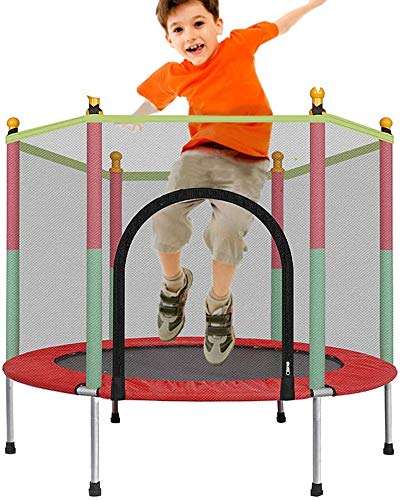 Trampolín Al Aire Libre, Jardín Trampolín con Red De Seguridad Completa, Cubierta De Borde, Accesorios, Cama Elástica De Los Niños para El Salto De Fitness