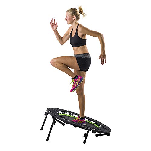 Trampolín Plegable Fitness 104 cm de diámetro / Rebounder Trampolin / Mango Regulable - Ideal para Ejercicios en Casa Trampolín Plegable Fitness 104 cm de diámetro / Rebounder Trampolin / Mango Regulable - Ideal para Ejercicios en Casa