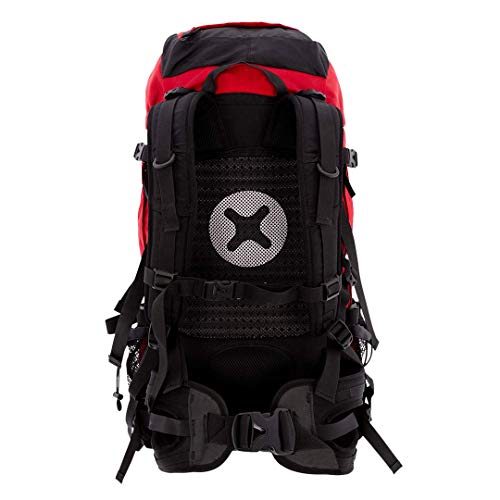 Trangoworld Mochila Mezak 35, Unisex, Rojo/Negro, Talla única Trangoworld Mochila Mezak 35, Unisex, Rojo/Negro, Talla única