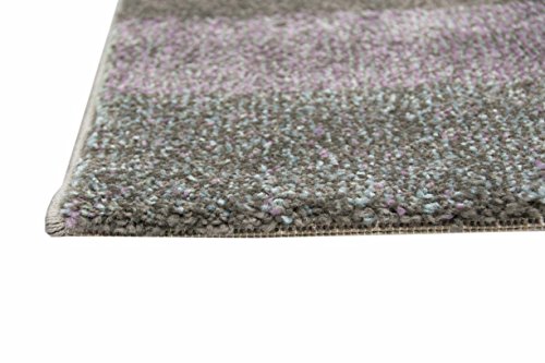Traum Alfombra diseñador Alfombra de la Sala Alfombra de Pelo Corto Pastel púrpura Colorida tamaño 80x150 cm