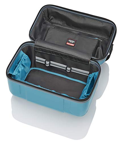Travelite Vanity/Trousse de toilette "Vector" turquoise Neceser viaje, 36 cm, 20 liters, Turquesa (Turquoise) Travelite Vanity/Trousse de toilette "Vector" turquoise Neceser viaje, 36 cm, 20 liters, Turquesa (Turquoise)