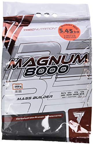 Trec Nutrition Magnum 8000, Ganador de Masa, Sabor Caramelo-Vainilla - 5450 gr Trec Nutrition Magnum 8000, Ganador de Masa, Sabor Caramelo-Vainilla - 5450 gr