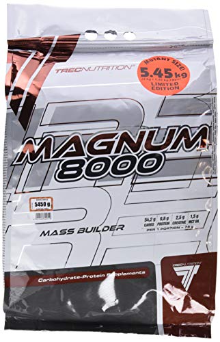 Trec Nutrition Magnum 8000, Ganador de Masa, Sabor Caramelo-Vainilla - 5450 gr