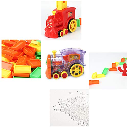 Tren Eléctrico Domino de Inteligencia Infantil, Juego automático de distribución de Rally, Juguete Educativo para la Primera Infancia Adecuado para Niños Regalo Tren Eléctrico Domino de Inteligencia Infantil, Juego automático de distribución de Rally, Juguete Educativo para la Primera Infancia Adecuado para Niños Regalo