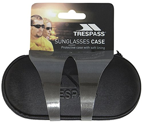 Trespass Egoistic Canvas - Estuche para Gafas de Sol, Color Negro