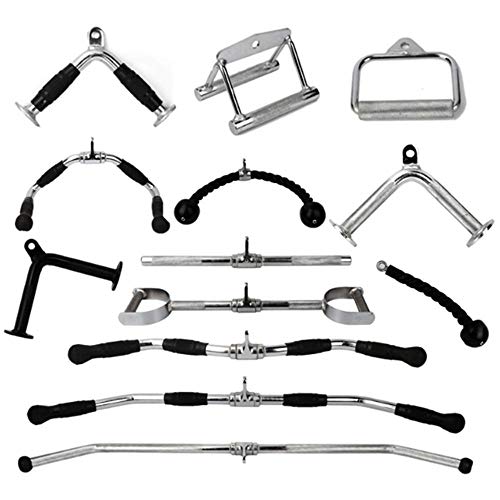 Triceps Cuerda,Barra Recta giratoria,Correas Tobillos,Mango de Remo Paralelo en V,Barra de poleas,Mango de Resistencia para Ejercicios,Equipo Deportivo de Entrenamiento - Lat Bar con Asas-70cm Triceps Cuerda,Barra Recta giratoria,Correas Tobillos,Mango de Remo Paralelo en V,Barra de poleas,Mango de Resistencia para Ejercicios,Equipo Deportivo de Entrenamiento - Lat Bar con Asas-70cm