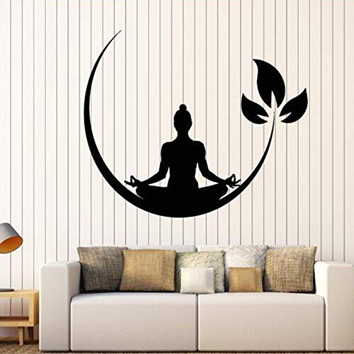 TrifyCore Pegatina de Pared 57 * 69cm Wall Sticker decoración de Pared de Yoga 1 pcs